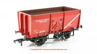 37-429 Bachmann 16T Steel Slope-Sided Mineral Wagon 'WD Barnett & Co.' Red - Includes Wagon Load - Era 3